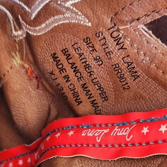 Tony‎ Lama rancher Boots - Picture 6 of 9
